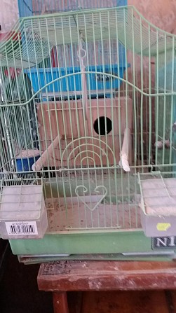 Продам клетку с гнездом для попугаев Воронеж - изображение 1